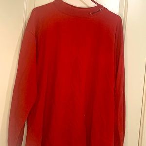 vintage cardinals red long sleeve